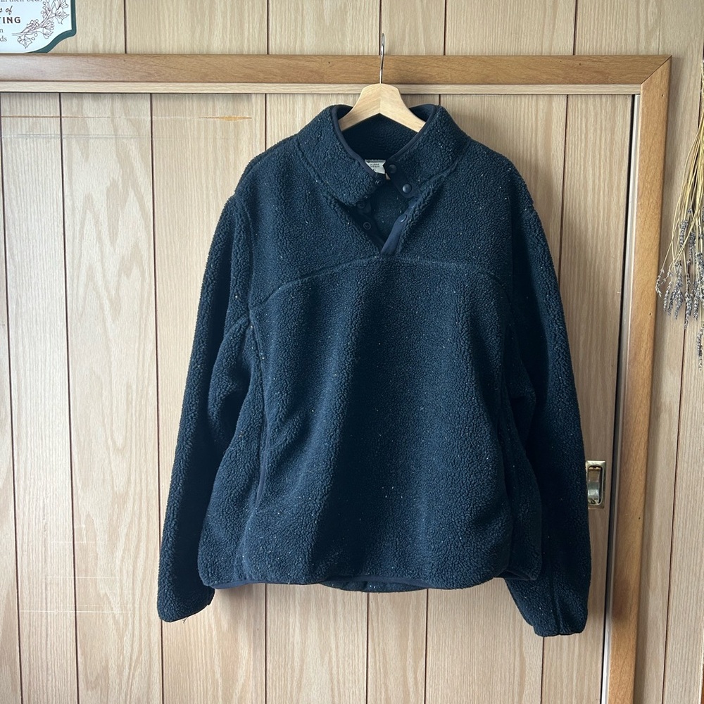 Makers Market Blue Fleece Sweatshirt